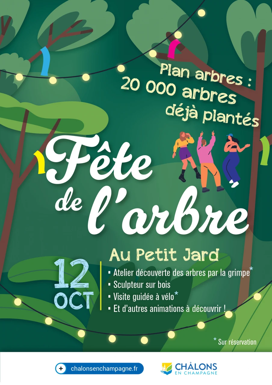 C'est la fête de l'arbre au Petit Jard ! 