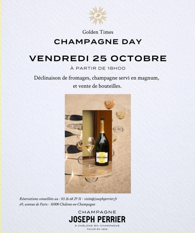 Champagne Day chez Joseph Perrier