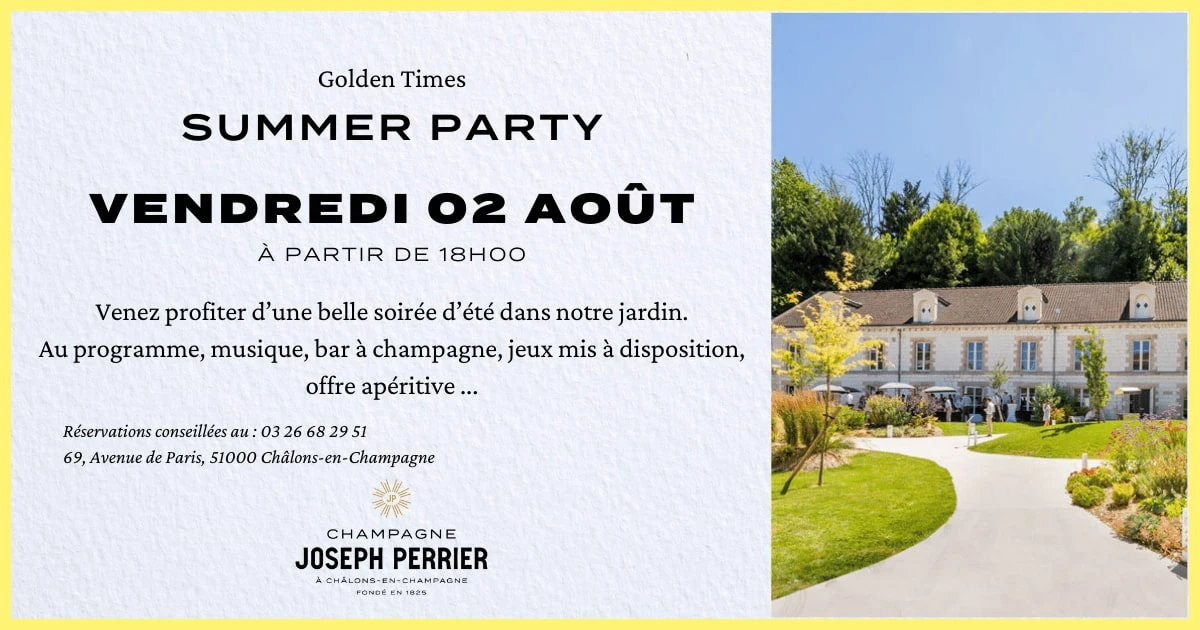 Champagne Joseph Perrier - Summer Party